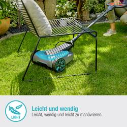 GARDENA 22/18V P4A Ready-To-Use Set akumulátor Akumulátorová sekačka mulčovací funkce, + akumulátor, s nastavením výšky sečení, vč. nabíječky 18 V šířka sekání