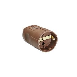 Bachmann 912.470 zásuvka 250 V hnědá