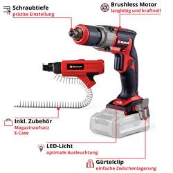 Einhell Professional TP-DY 18 Li BL aku sádrokartonové šroubováky 4261012