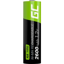 Green Cell HR6 akumulátor AA, Ni-MH, 2600 mAh, 1.2 V, 2 ks