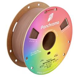 Polymaker CA04009 Panchroma™ Matte vlákno pro 3D tiskárny PLA plast Matná, Nižší obsah plastů 1.75 mm 1000 g Armádní hnědá, hnědá 1 ks