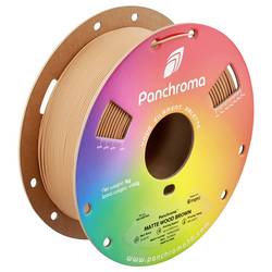 Polymaker CA04041 Panchroma™ Matte vlákno pro 3D tiskárny PLA plast Matná, Nižší obsah plastů 1.75 mm 1000 g Wood Brown, hnědá 1 ks