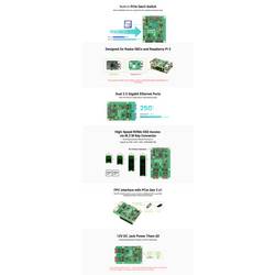 Radxa RA027G3 vývojová deska Vhodné pro (vývojové sady): Rock Pi, Raspberry Pi®