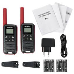 DECROSS DC63 Rot 2er-Set DC6313104302000 PMR radiostanice