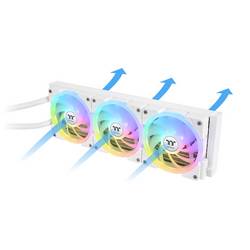 Thermaltake MAGFloe 360 Ultra Snow Edition All-In-One Liquid Cooler White chladič procesoru s větrákem