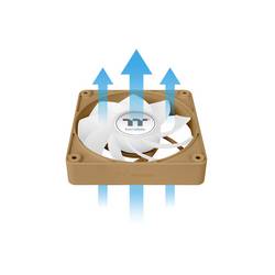 Thermaltake CT140 EX Reverse ARGB Sync PC Cooling Fan Gravel Sand 3 Pack PC větrák s krytem písková (š x v x h) 120 x 120 x 25 mm