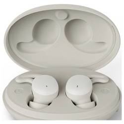 Hama špuntová sluchátka (In Ear) Bluetooth® stereo béžová, bílá Nabíjecí pouzdro mobil