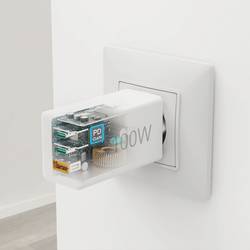 Hama USB nabíječka, 100.00 W, bílá