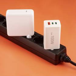 Hama USB nabíječka, USB Power Delivery (USB-PD) , Qualcomm Quick Charge 2.0, GaN, Rychlonabíječka, Qualcomm Quick Charge 3.0 , 100.00 W, Quick Charge 3.0,