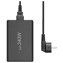 Hama USB nabíjecí hub, Rychlonabíječka, USB Power Delivery (USB-PD) , GaN, Qualcomm Quick Charge 3.0 , USB-C® zásuvka, USB-A zásuvka, 240 W, QC 2,0, Power
