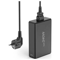 Hama USB nabíjecí hub, Rychlonabíječka, USB Power Delivery (USB-PD) , GaN, Qualcomm Quick Charge 3.0 , USB-C® zásuvka, USB-A zásuvka, 240 W, QC 2,0, Power