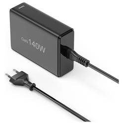 Hama USB nabíjecí hub, 140 W, černá