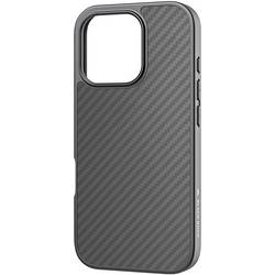 Black Rock Robust Carbon Cover Apple iPhone 16 Pro černá odolné vůči nárazům, chráněné vůči stříkající vodě 00228089
