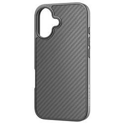 Black Rock Robust Carbon Cover Apple iPhone 16 černá odolné vůči nárazům 00228081