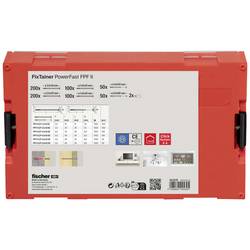 Fischer 562928 FixTainer PowerFast II TX sada šroubů do dřevotřísky ocel galvanizováno zinkem 1 sada