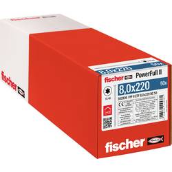 Fischer 562936 FPF II CTF 8,0 x 220 BC 50 šroub do dřeva 8 mm 220 mm TX ocel galvanizováno zinkem 50 ks