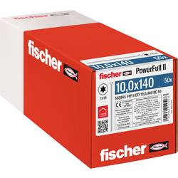 Fischer 562945 FPF II CTF 10,0 x 140 BC 50 šroub do dřeva 10 mm 140 mm TX ocel galvanizováno zinkem 50 ks