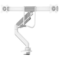 Neomounts DS75-450WH2 držák na stůl pro monitor 2 Displej: (s) 43,2 cm (17) - 81,3 cm (32) bílá nastavitelná výška, naklápěcí, nakláněcí, otočný