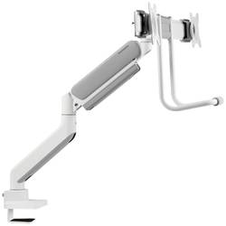 Neomounts DS75-450WH2 držák na stůl pro monitor 2 Displej: (s) 43,2 cm (17) - 81,3 cm (32) bílá nastavitelná výška, naklápěcí, nakláněcí, otočný