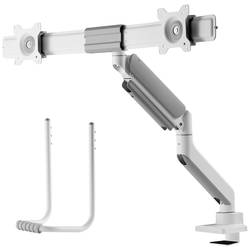 Neomounts DS75-450WH2 držák na stůl pro monitor 2 Displej: (s) 43,2 cm (17) - 81,3 cm (32) bílá nastavitelná výška, naklápěcí, nakláněcí, otočný