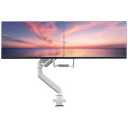 Neomounts DS75-450WH2 držák na stůl pro monitor 2 Displej: (s) 43,2 cm (17) - 81,3 cm (32) bílá nastavitelná výška, naklápěcí, nakláněcí, otočný