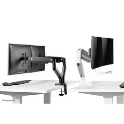 Neomounts DS75-450WH2 držák na stůl pro monitor 2 Displej: (s) 43,2 cm (17) - 81,3 cm (32) bílá nastavitelná výška, naklápěcí, nakláněcí, otočný