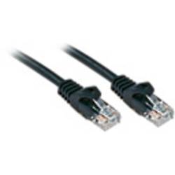 LINDY 48190 RJ45 síťové kabely, propojovací kabely CAT 6 U/UTP 0.30 m černá nestíněný 1 ks
