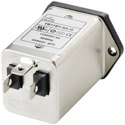 TRU COMPONENTS, TC-10101432 síťový filtr, 250 V/AC, 6 A, 0.8 mH