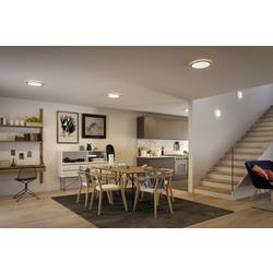 Paulmann 70993 P Atria Shine 11,2W 3000K 190x190 ch m K LED stropní svítidlo LED 11.2 W chrom (matný)