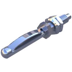 Hirschmann Test & Measurement VST 20 banánkový konektor zástrčka, vestavná rovná Ø pin: 4 mm poniklovaná 1 ks