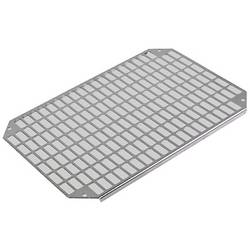 Fibox Mounting plate perforated (450x350x2mm-26x11mm) Galvanized steel N/A s otvory ocel pozinkovaná (d x š) 450 mm x 350 mm 1 ks