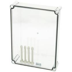 Fibox Cover, PC Transparent 3720559 univerzální pouzdro 380 x 280 x 80 polykarbonát šedobílá (RAL 7035) 1 ks