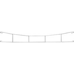 Märklin 70142 H0 trolejový drát C-kolej H0 Märklin (s uložením), K-kolej H0 Märklin (bez uložení) 142 mm 5 ks