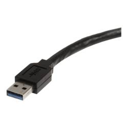 StarTech.com Síťový adaptér USB 3.0 konektor rj45 5 m vícebarevná Aktivní se zesílením signálu USB3AAEXT5M