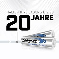 Energizer Ultimate FR6 tužková baterie AA lithiová, 3000 mAh, 1.5 V, 10 ks