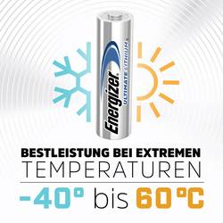 Energizer Ultimate FR6 tužková baterie AA lithiová, 3000 mAh, 1.5 V, 10 ks