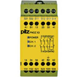 PILZ PNOZ X3 240VAC 24VDC 3n/o 1n/c 1so bezpečnostní relé, 240 V/AC, 3 spínací kontakty, 1 rozpínací kontakt, (š x v x h) 45 x 87 x 121 mm, 774319, 1 ks