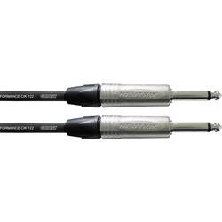 Cordial CXI 6 PR jack nástroje kabel [1x jack zástrčka 6,3 mm - 1x jack zástrčka 6,3 mm] 6.00 m černá