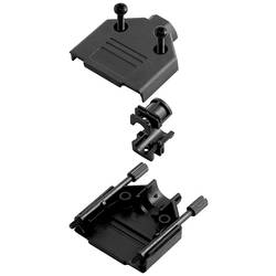 encitech DTPK-P-09-BK-K 6560-0108-01 D-SUB pouzdro Pólů: 9 plast 180 ° černá 1 ks