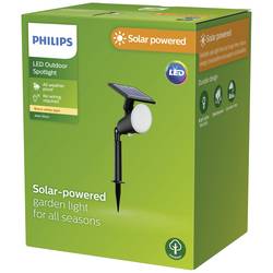 Philips LED 8720169269132 Jivix solární zahradní lampa LED 1.40 W černá