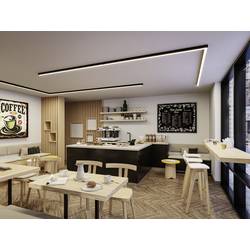 Paulmann 98167 Linion LED stropní svítidlo LED 8.5 W černá