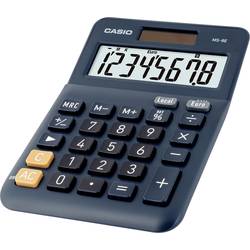 Casio MS-8E stolní kalkulačka, displej (počet míst) 8, solární napájení, tmavě modrá