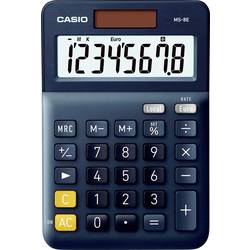 Casio MS-8E stolní kalkulačka, displej (počet míst) 8, solární napájení, tmavě modrá