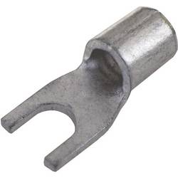 Weidmüller 1492660000 vidlicové kabelové oko bez izolace 6 mm² Ø otvoru=3.6 mm bez izolace 100 ks
