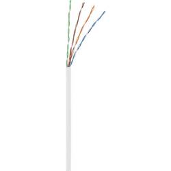 Renkforce RF-5043778 RJ45 síťové kabely, propojovací kabely CAT 5e U/UTP 5.00 m bílá s ochranou 1 ks