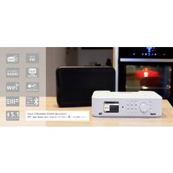 Imperial DABMAN i460 (sw) 22-249-10 internetové kuchyňské rádio, internetové, DAB+, FM, FM, Bluetooth, internet, FM, USB, Wi-Fi, nouzové rádio, Amazon Music,