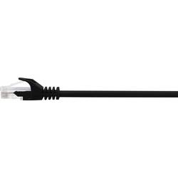 Renkforce RF-5043848 RJ45 síťové kabely, propojovací kabely CAT 5e U/UTP 5.00 m černá s ochranou 1 ks