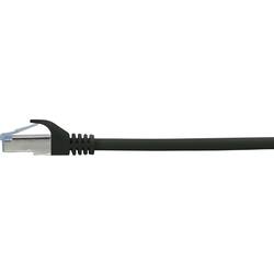 Renkforce RF-5043936 RJ45 síťové kabely, propojovací kabely CAT 6A S/FTP 15.00 m černá samozhášecí 1 ks