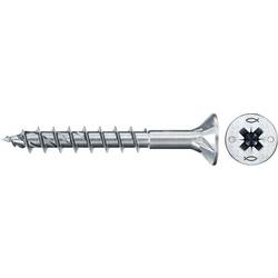 Fischer 670518 Power-Fast II šrouby do dřevotřísky 6 mm 50 mm křížová drážka Pozidriv ocel galvanizováno zinkem 30 ks