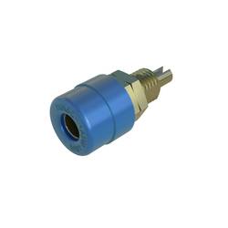 Hirschmann Test & Measurement BIL 20 Au zdířka pro banánek zásuvka, vestavná vertikální Ø pin: 4 mm modrá 1 ks Piece